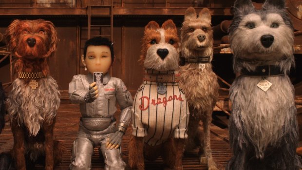 Wes Anderson's Isle of Dogs.