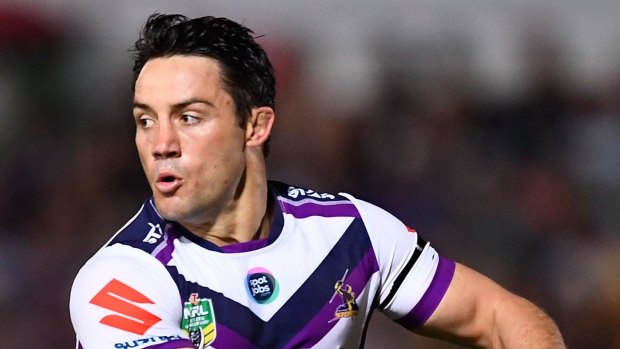 Evergreen: Cooper Cronk has re-signed with the Storm until 2018. 