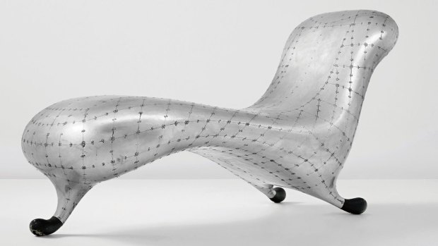 Marc Newson's Lockheed Lounge, made from riveted aluminium, is considered a masterpiece. 