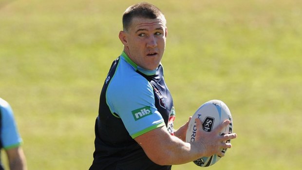 Stirring the pot: NSW captain Paul Gallen reckons the Maroons are "bad winners".