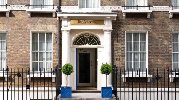 The Academy Hotel in Bloomsbury, London.