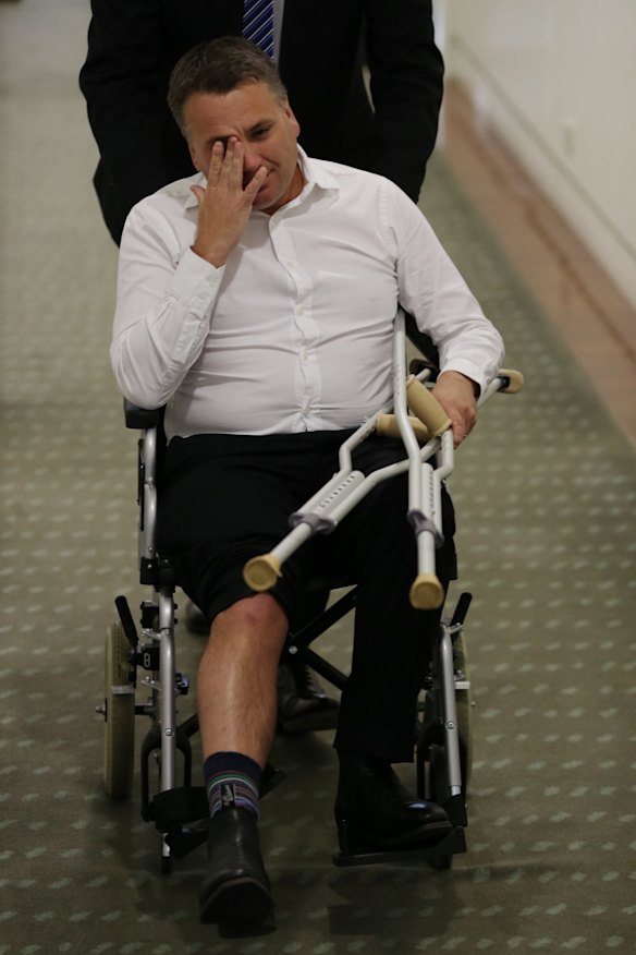 Recent history has been bruising for cabinet minister Jamie Briggs. 