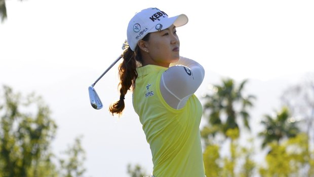 In contention: Minjee Lee.