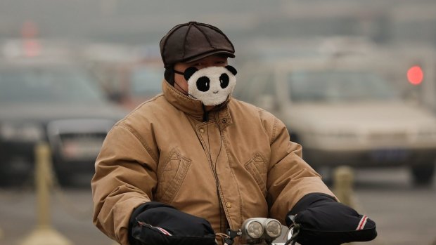 China's urban pollution is one prompt for curbing coal use.