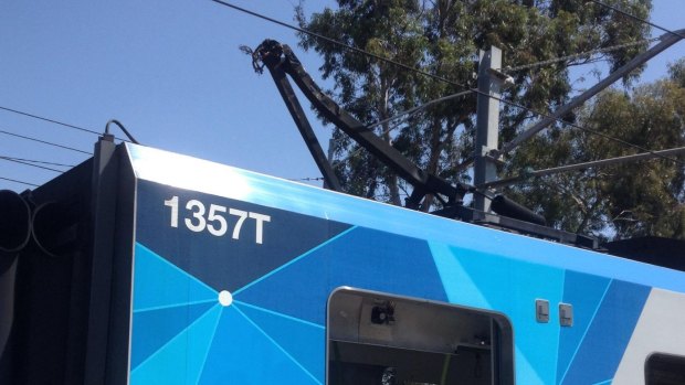 A train fault at Ruthven station has led to lengthy delays on the South Morang Line
