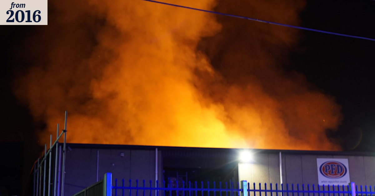 Furniture warehouse destroyed in fire at Marrickville in Sydney's inner ...