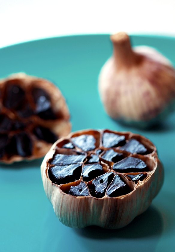 Future food trend: Black garlic.