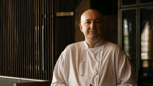 Khan Danis, head chef at Rockpool Bar & Grill, at the Crown complex in Melbourne.