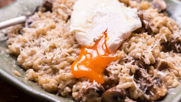 Frank Camorra's autumn  risotto.