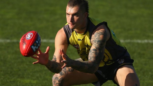 Dustin Martin, along with teammate Alex Rance, has been made a life member of the Richmond Football Club.