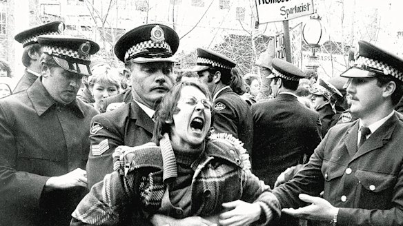 Sydney's gay and lesbian community was subjected to undue force and discrimination by the NSW Police during and following the first Mardi Gars in 1978. 