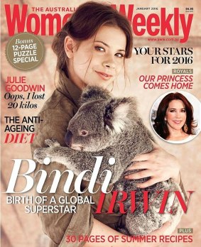 Bindi Irwin on the cover of The Australian Women's Weekly.