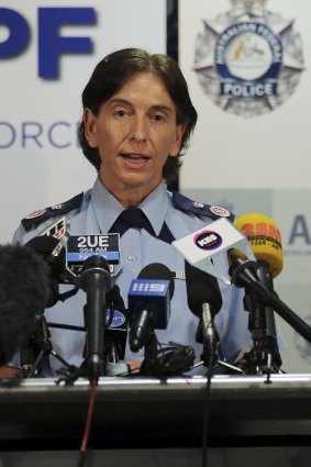 Close call: NSW Police Deputy Commissoner Catherine Burn.