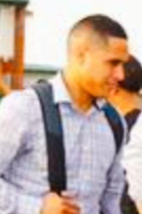 Aaron Smith photographed at Christchurch Airport, where the incident took place.