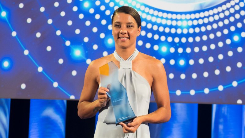 Canberra United behind inspirational Young Australian of the Year Sam Kerr