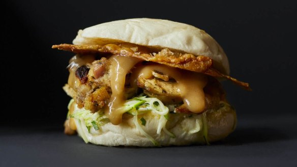 King William's roast chicken sandwich.