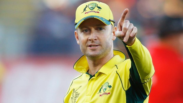 Stars bound? Michael Clarke.