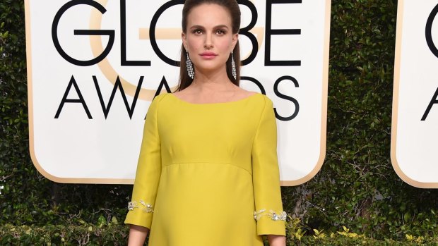 Natalie Portman channels Jackie at this year's Golden Globes.