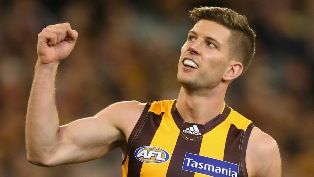 Luke Breust says he's 'certainly' staying in the brown and gold.