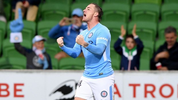 Ross McCormack has scored more than half of Melbourne City's goals this season, with 14 to his name.