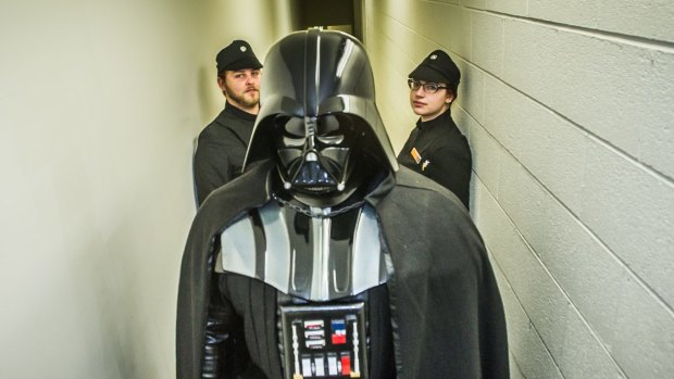 Only 100 per cent "movie accurate" costumes are allowed into the 501st Legion.