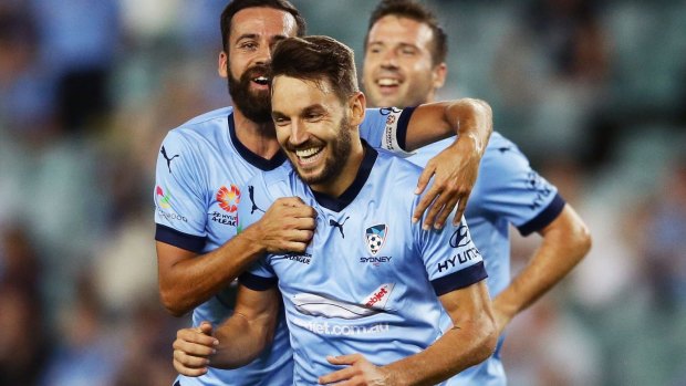Feeling good: The Sky Blues are in the midst of something special.
