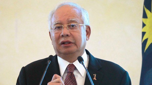 Najib Razak claims the hundreds of millions of dollars that turned up in his personal bank accounts were a gift from a Saudi prince.