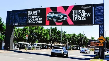 Smart billboards are watching your wheels.