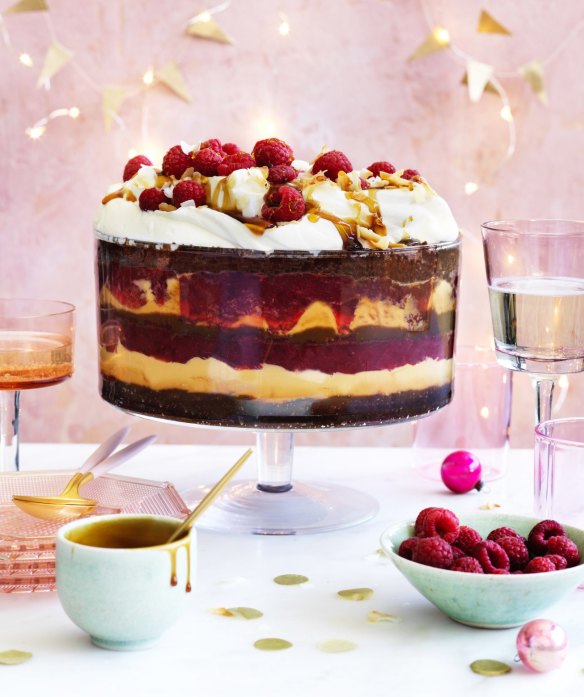 Custard, cake, fruit, booze – what's not to like?