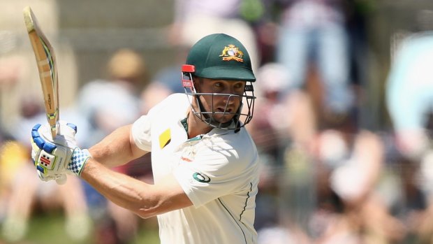 Composure and class: But Shaun Marsh is not ready to declare his spot safe.