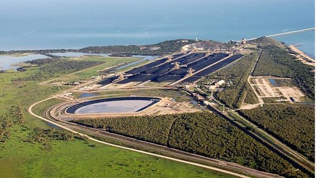 Abbot Point's proposed terminal 0 in Queensland would serve the company's giant Carmichael mine if it gets built.