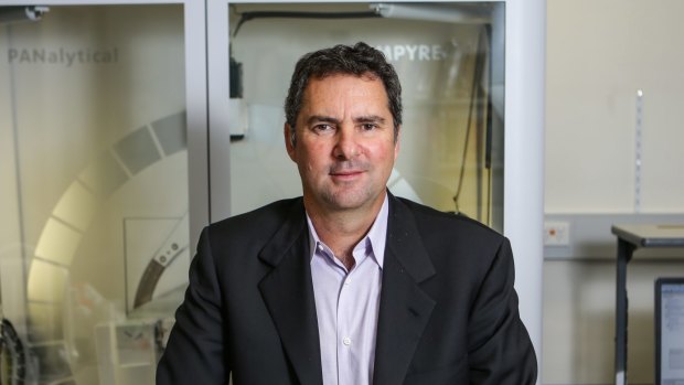 CSIRO chief executive Larry Marshall, grilled over large-scale staff cuts.