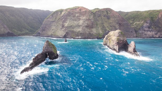 Hawaiian royalty enjoyed an idyllic existence here at Waipio Valley, Hawaii in ancient times.