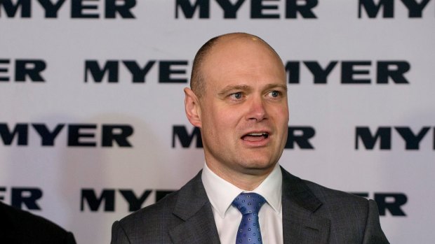 The six-month honeymoon period for incoming chiefs has been severely truncated for the new Myer CEO Richard Umbers.