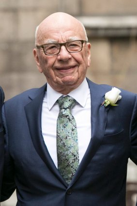 Media mogul Rupert Murdoch.