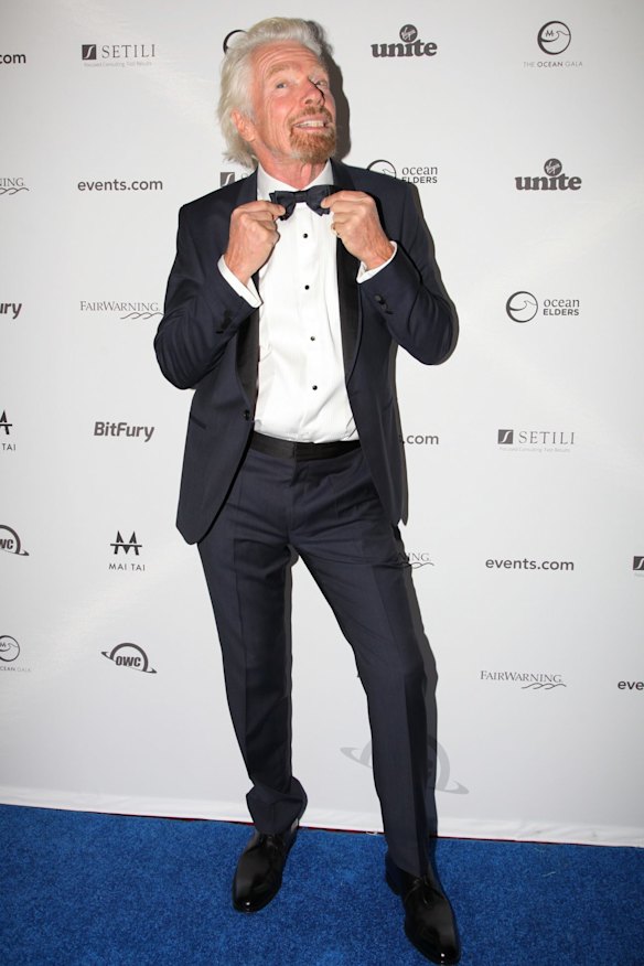 Virgin’s Richard Branson is investing in space tourism, spacecraft construction and satellite launchers. 