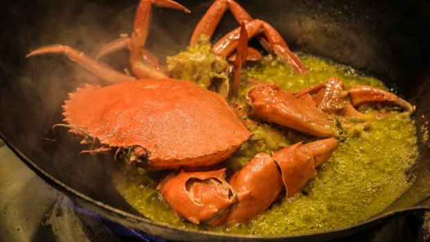 Chilli crab from Colombo's Ministry of Crab.