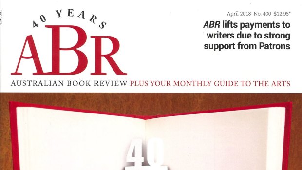 Australian Book Review's 40th anniversary edition.