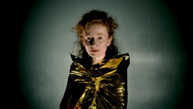 Alison Whyte plays Mary in <i>The Testament of Mary</i>.