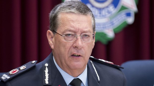 Police Commissioner Ian Stewart.