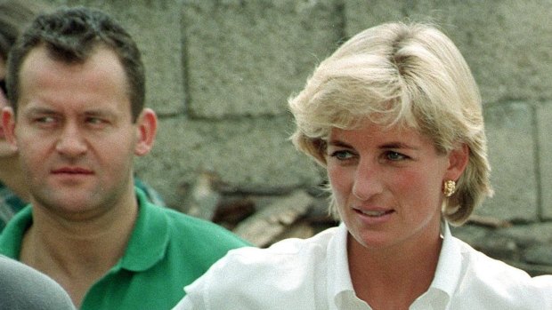 Paul Burrell and Princess Diana.