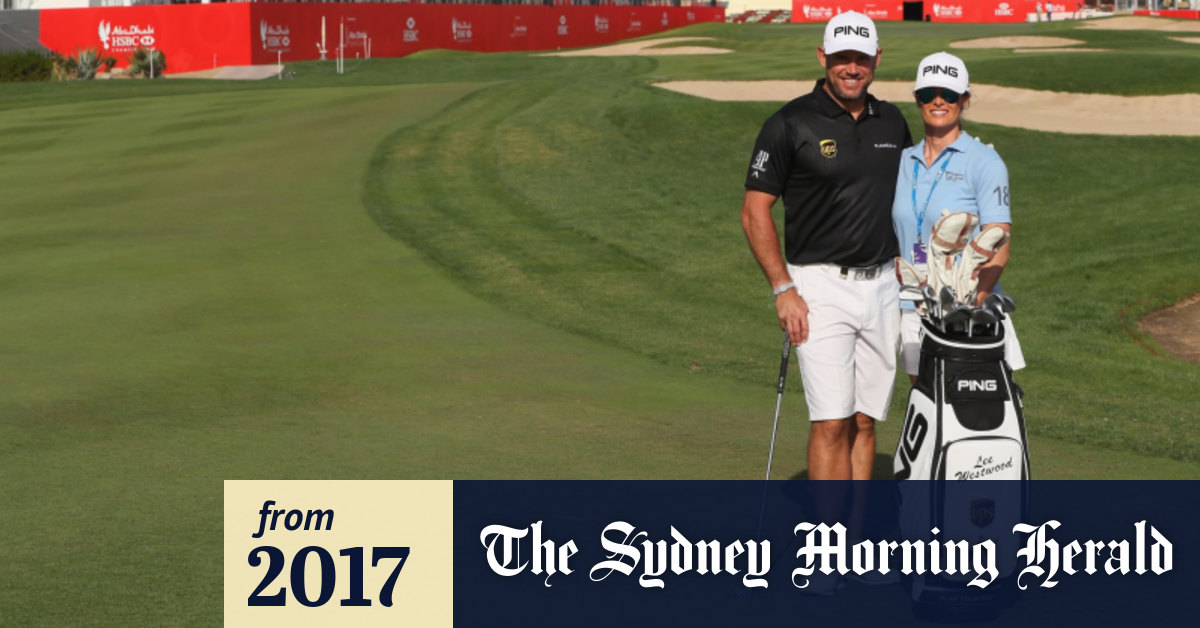 Abu Dhabi Championship Lee Westwood S Girlfriend Helen Storey