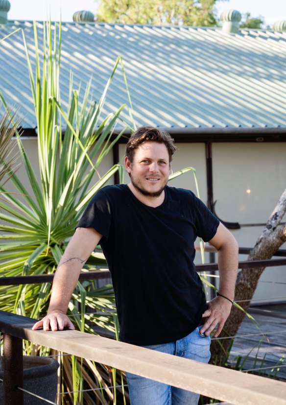 Chef James Viles foraged up a feast for guests.