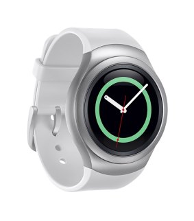 The Gear S2 also comes in a more modern-looking design.