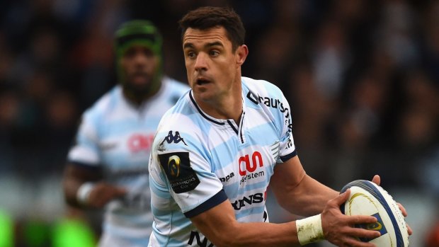 Another victory: Dan Carter led Racing Metro to a famous victory over Toulon in front of a record crowd.