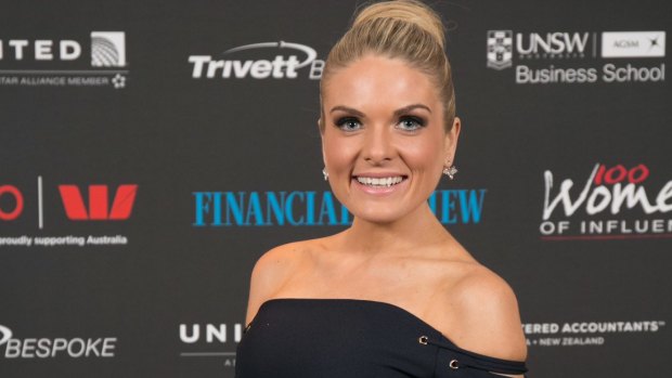 Erin Molan is a regular on the red carpet.