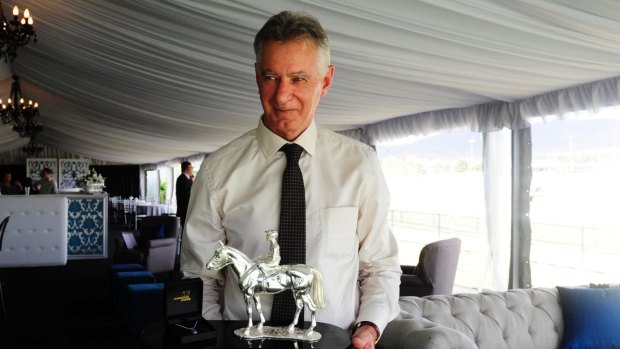 Federal fever: Canberra Racing chief executive Peter Stubbs is looking forward to the new race series.