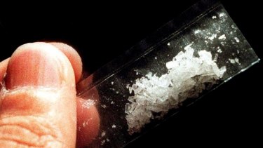 Crystal methamphetamine, or Ice