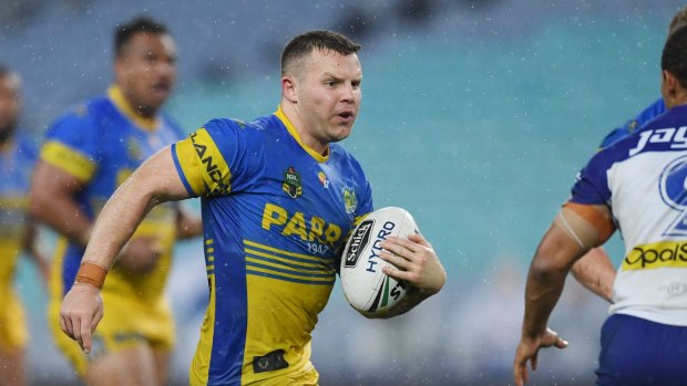 Parramatta's Nathan Brown is relishing the prospect of testing himself against Cowboys star Jason Taumalolo.