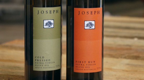 Joseph produces a first-run extra virgin olive oil at the beginning of its season.